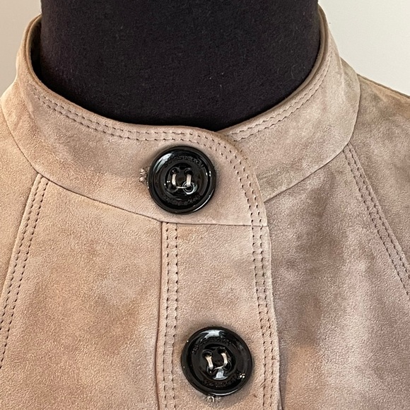 Burberry London Lambskin Jacket Size 8 - Picture 7 of 17